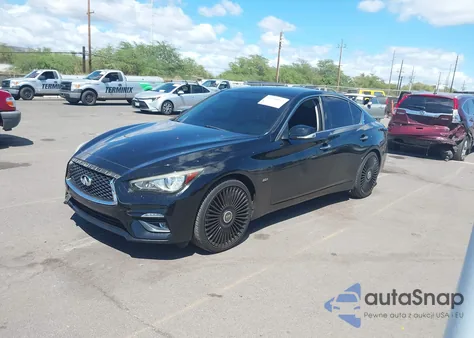 2018 Infiniti Q50 2.0T Pure from USA, damaged, VIN JN1CV7AP7JM400198